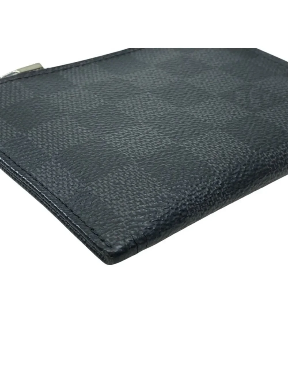 Louis Vuitton Zippy Coin Purse Damier Graphite Gray Black Practicality Compact